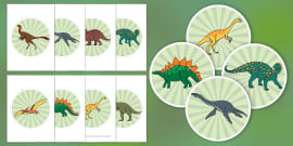 Large Dinosaur Cut Outs Dinosaurs Display Borders Twinkl