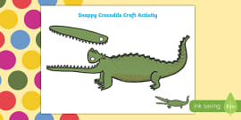 Free Crocodile Shape Worksheet Worksheet Pack To Support Teaching