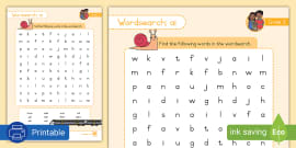 Grade Phonic Suffix Ing Wordsearch Teacher Made