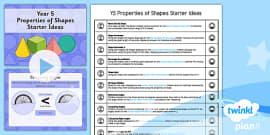 Planit Maths Drawing D Shapes Year Lesson Plan Resource