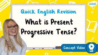 Progressive Tenses Grammar KS2 Twinkl