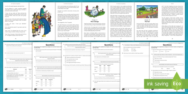 Ks Superhero Story Differentiated Reading Comprehension Activity