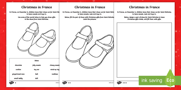 Christmas In France Worksheets Christmas In France