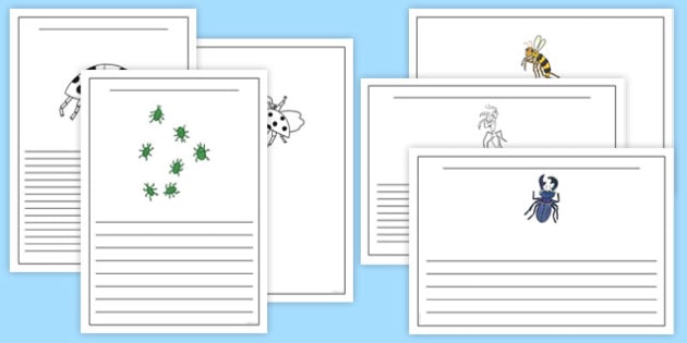 FREE Writing Frames To Support Teaching On The Bad Tempered Ladybird