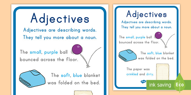 Teach Adjectives To Second Grade