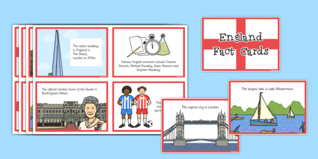 Our Country England Fact Cards Our Country England Fact