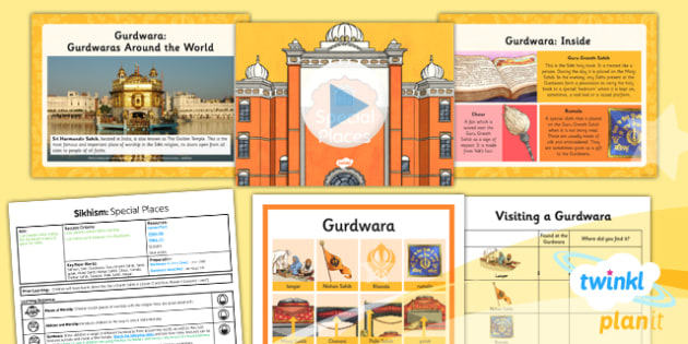 RE Sikhi Special Places Year 3 Lesson Pack 3