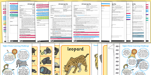 Eyfs Safari Themed Adult Input Planning And Resource Pack Hot Sex Picture