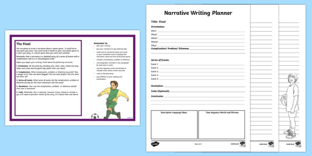 Year Narrative Writing The Final Worksheet Worksheet