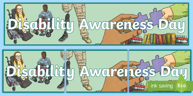 Disability Awareness Day Display Banner Teacher Made