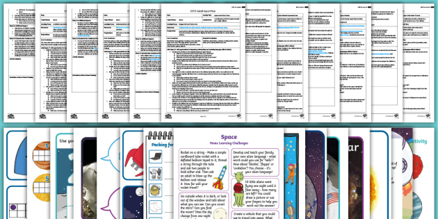 EYFS Space Adult Input Planning Resource Pack Reception