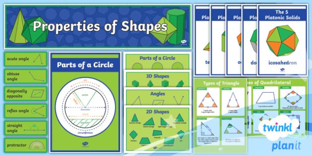 PlanIt Maths Y6 Properties Of Shapes Display Pack