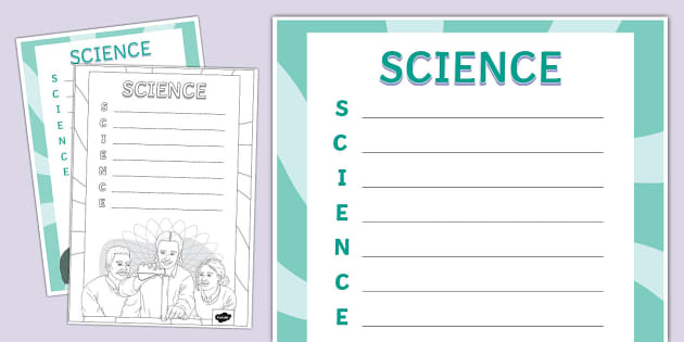 Science Acrostic Poem Template Hecho Por Educadores