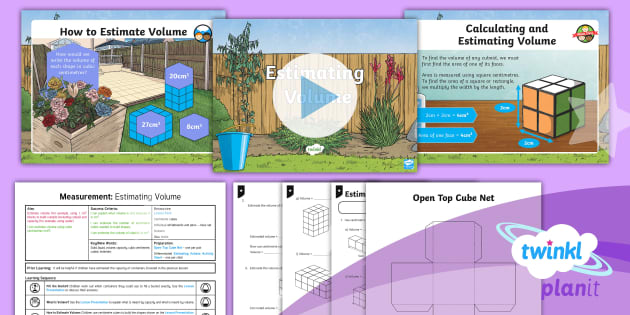 Year Estimating Volume And Capacity Lesson Twinkl