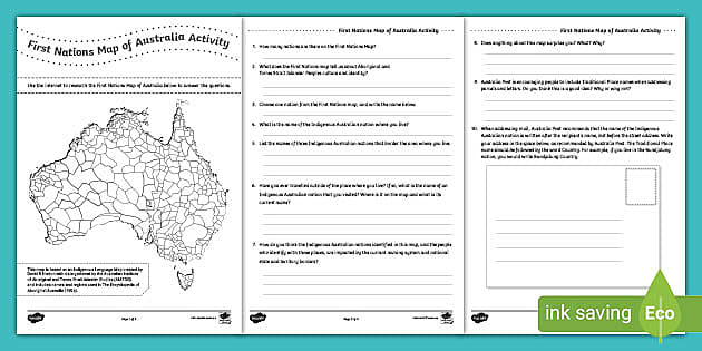 First Nations Australia Activity Primary Resources