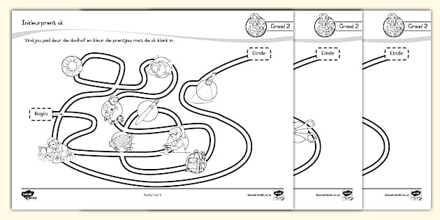 Graad 2 Klanke Inkleurprent Sk Teacher Made Twinkl