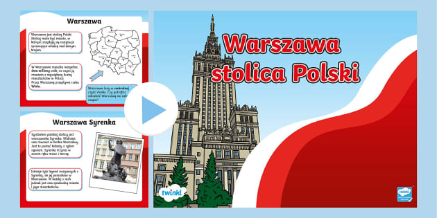 Warszawa Prezentacja Stolica Polski Twinkl