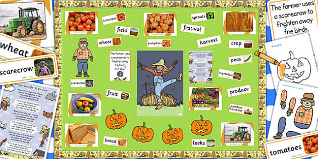 Ready Made Scarecrow Display Pack Teacher Made Twinkl