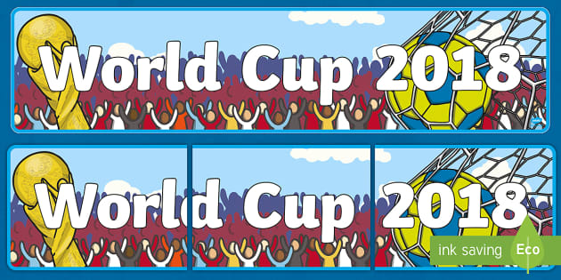 World Cup Display Banner Teacher Made