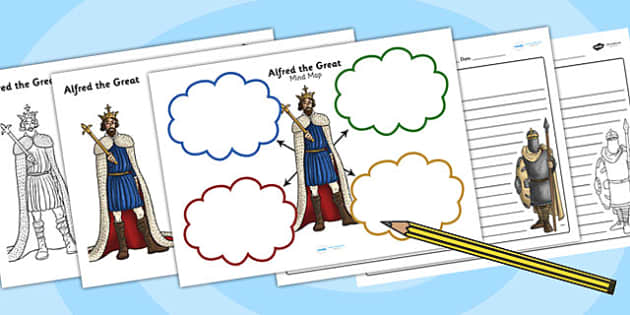 Anglo Saxons Mind Maps And Worksheets Profesor Hizo