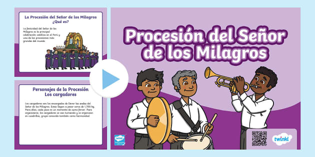 Powerpoint Procesi N Del Se Or De Los Milagros Twinkl