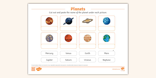 Planets Activity Hecho Por Educadores Twinkl