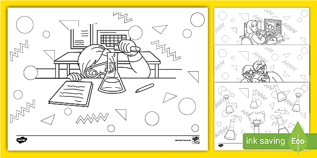 Stem Mindful Colouring Pages F Stem Resources Twinkl