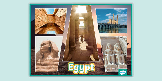 Egypt Photo Display Poster Lehrer Gemacht Twinkl