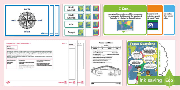 Free Australia Year 2 IU Taster Resource Pack Teacher Made