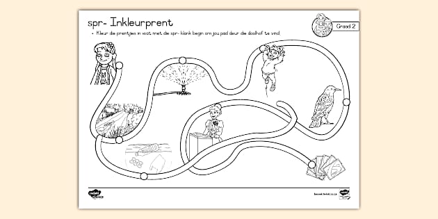 Graad Klanke Inkleurprente Spr Hecho Por Educadores