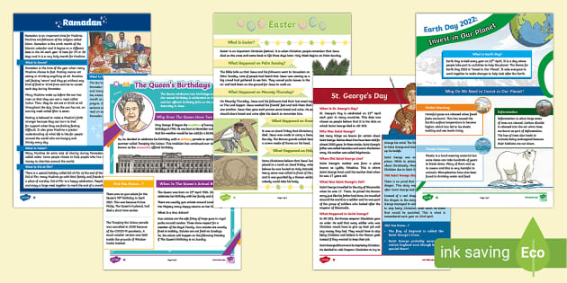 Lks April Reading Comprehension Ks Activity Pack