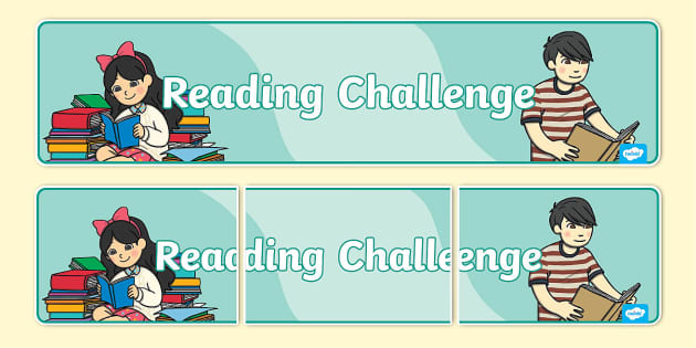 Reading Challenge Display Banner Hecho Por Educadores