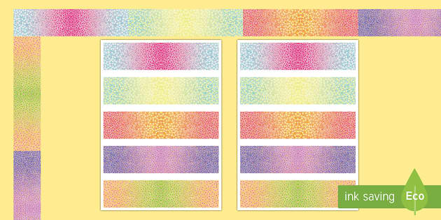 Glitter Display Borders L Enseignant A Fait Twinkl