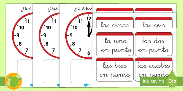 Juego Emparejar La Hora En Punto Teacher Made Twinkl