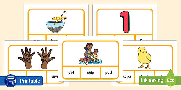 Grade Phonics Ir Sound Peg Card Activity Twinkl