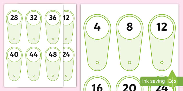 Times Table Number Fan Teacher Made Twinkl