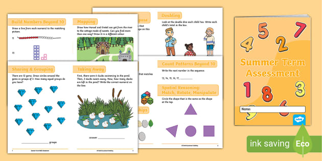 Eyfs Summer Term Assessment Booklet To Support Wrm Twinkl