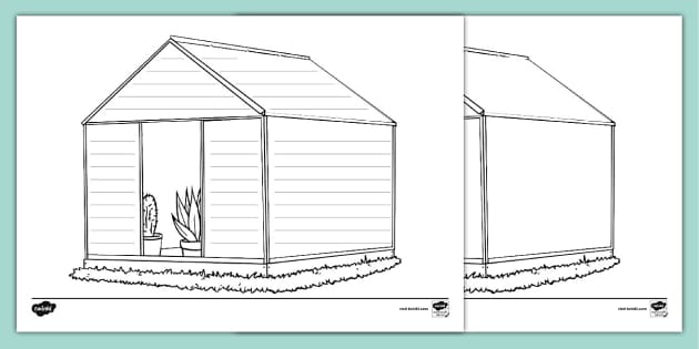 NEW Greenhouse Writing Template Lehrer Gemacht