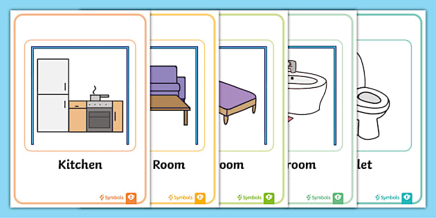 Twinkl Symbols At Home Area Posters Professor Feito