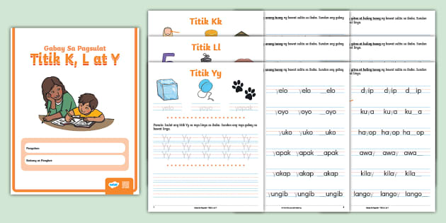 Pagsulat Ng Titik K L At Y Philippines Twinkl Twinkl