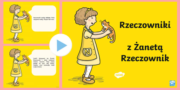 Prezentacja PowerPoint Rzeczowniki Teacher Made Twinkl