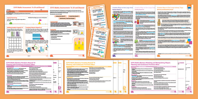 Eyfs Maths Planning And Assessment Pack Wrm And Beyond