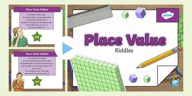 Place Value Riddle Challenge Powerpoint Teacher Made