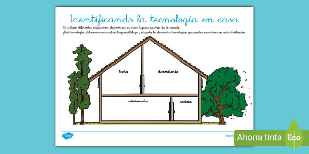 Ficha De Actividad La Tecnolog A En Casa Profesor Hizo