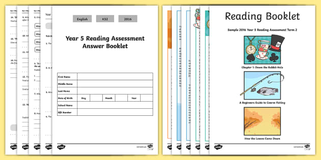 Year Term Reading Assessment Pack Teacher Made