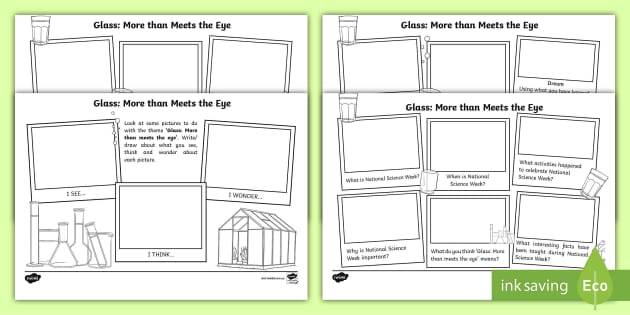 Glass Snapshots Writing Frames Hecho Por Educadores