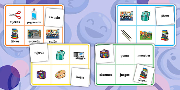 Regreso a clases lotería Hecho por educadores Twinkl