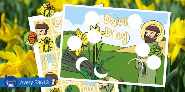 St David S Day Fix The Picture Sticker Activity Twinkl