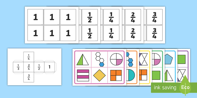 NOUVEAU Loto Les Fractions L Enseignant A Fait