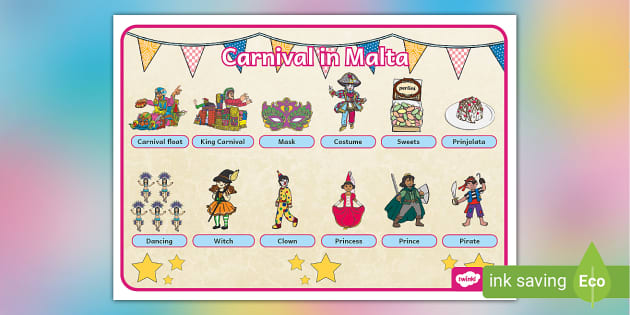 Word Mat Carnival In Malta L Insegnante Ha Fatto Twinkl